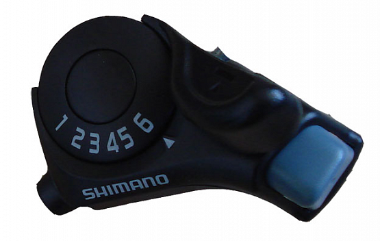 Radenie SL-TX30 pravé 6-k čierne SIS+2050mm lanko Tourney