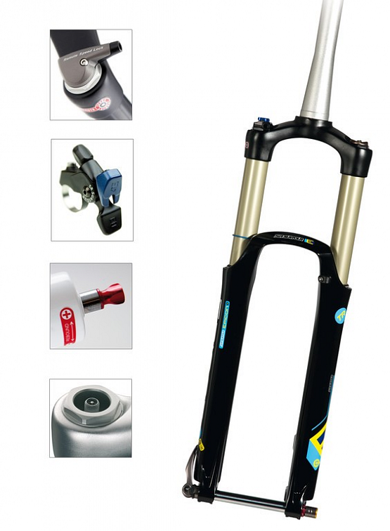 SR-Odpr.vidlice SF14 EpiconTR RL-R 15QL 27,5" TRAIL 1 1/8" SL 255 A-Head,140mm