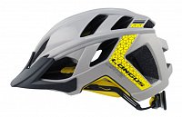 PRILBA DIRTZ ŠEDÁ/ŽLTÁ LESKLÁ