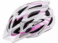 Prilba PRO-T Plus Tarifa In mold, biela/ružová/šedá, M (55-58)