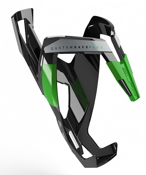 Košík ELITE CUSTOM RACE PLUS, čierna/zelená