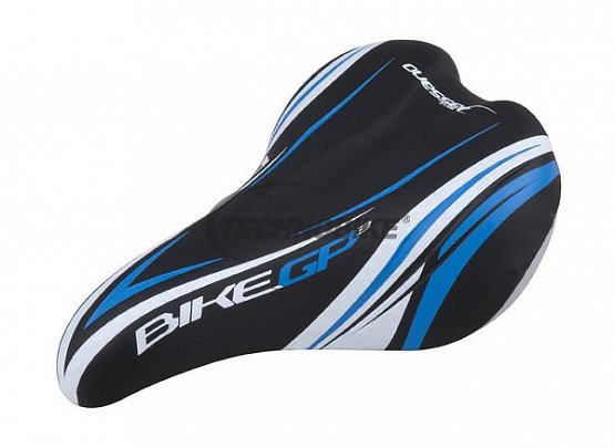 Sedlo BASSANO  Bike GP 20 - detské 16-24, čierna/modrá