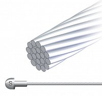 Brzdové lanko JAGWIRE BWC5002, nerez. cestné