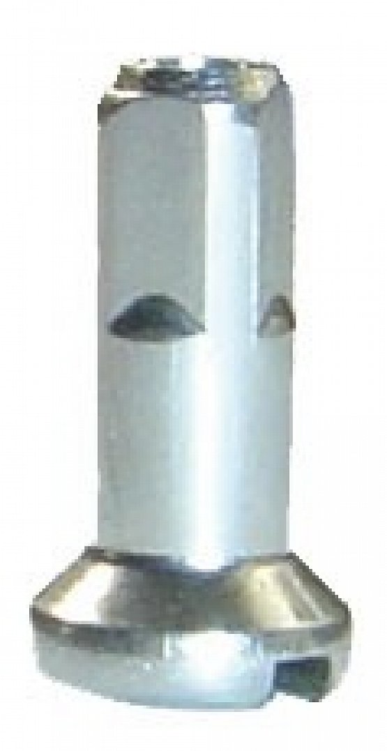 Niple 2,35 x14 mm 4-hran 3,6 mm, strieborný