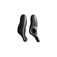 Rohy plast/guma, anatomický tvar, čierne