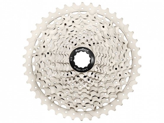 Kazeta SUNRACE CSMS8EAX 11, 11 - 40 z., metallic