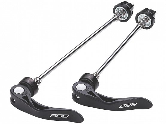 BBB BQR-01 WHEELBLOCK Rýchloupínaky AL/Nerez sada