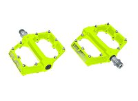 Pedále KLS FLAT 50, lime