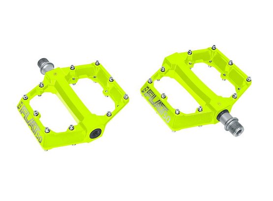 Pedále KLS FLAT 50, lime