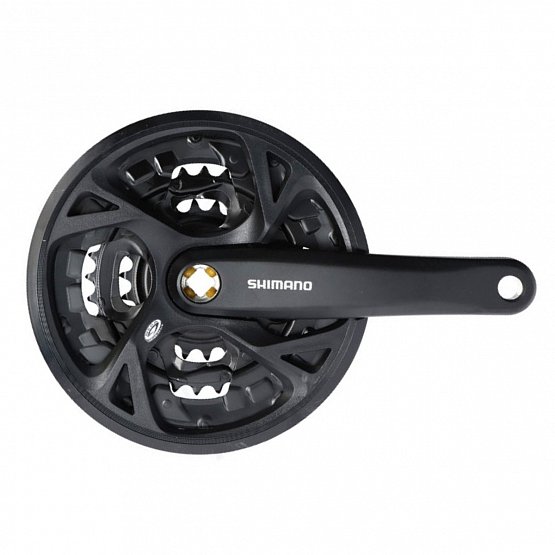 Stred SHIMANO ACERA M371 175MM 48/36/26Z. 9-K., čierny s krytom na štvorhran Stred SHIMANO ACERA M371 175MM 48/36/26Z. 9-K., čierny s krytom na štvorhran