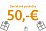 Darčeková poukážka v hodnote 50,00 € Darčeková poukážka v hodnote 50,00 €