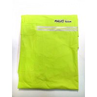 Pršiplášť-PONCHO cyklist.pre dosp.,reflex.zelená