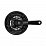 Kľuky SHIMANO TY501, 170 mm, 48/38/28z., 6/7/8-k., čierne s krytom na štvorhran Kľuky SHIMANO TY501, 170 mm, 48/38/28z., 6/7/8-k., čierne s krytom na štvorhran