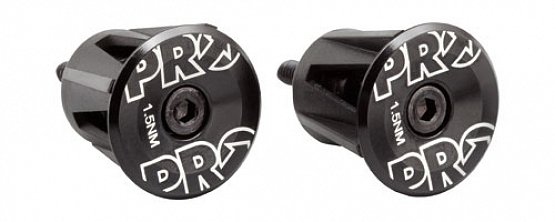 Záslepky do riadidiel PRO, čierne