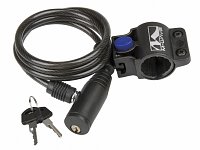 Zámok M-Wave 6x1000mm, čierny