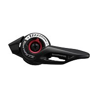 Radenie SHIMANO TZ500 3-K. ĽAVÉ NEINDEXOVÉ, čierne