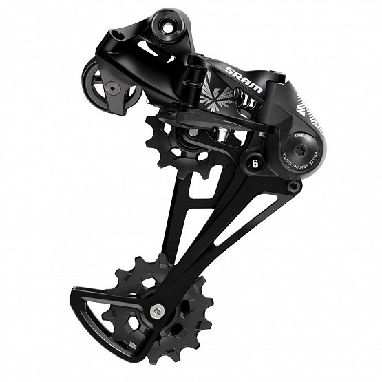 Prehadzovačka Sram NX EAGLE, 12r., čierna Prehadzovačka Sram NX EAGLE, 12r., čierna
