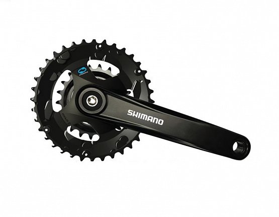 STRED SHIMANO ALTUS M315 175MM 36/22Z. 7/8-K. ČIERNY BEZ KRYTU NA ŠTVORHRAN