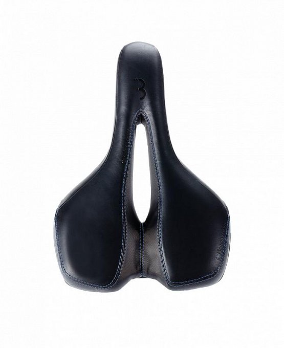 Sedlo BBB BSD-114 SPORTPLUS ACTIVE LEATHER, 185 mm