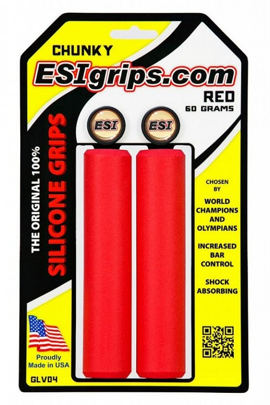 Rukoväte ESIgrips Chunky CLASSIC, 60g, red