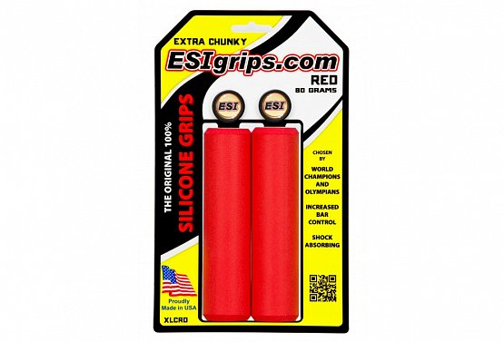 Rukoväte ESIgrips CHUNKY EXTRA, red
