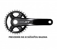 Kľuky Shimano XT M8000, 175mm, bez prevodníka, boost HTII, bez ložiska