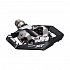 Pedále SHIMANO MTB M8120 SPD ČIERNE S KLIETKOU+ ZAR. SM-SH51 Pedále SHIMANO MTB M8120 SPD ČIERNE S KLIETKOU+ ZAR. SM-SH51
