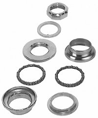 Hlavové zloženie závitové 1'', strieborné