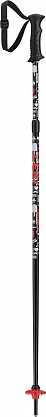 LEKI RIDER VARIO, BLACK-WHITE-FLUORESCENT RED, 85 - 105 cm
