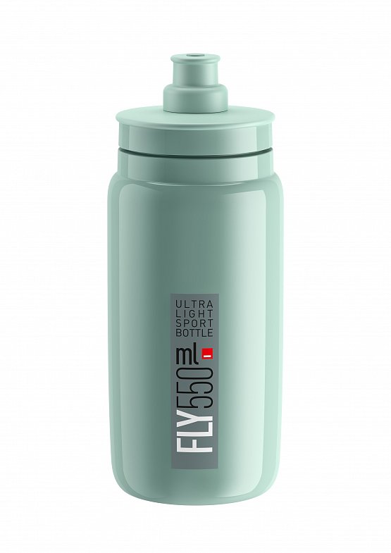 Fľaša Elite FLY, zelená šedé logo, 550 ml