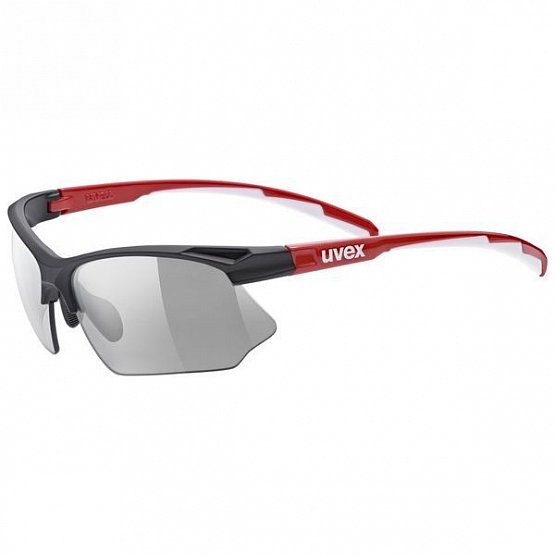 UVEX SPORTSTYLE 802 v, black red, S1 - S3