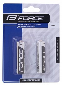 Batéria FORCE tužkové AA / 1,5V 1 x 2 ks Batéria FORCE tužkové AA / 1,5V 1 x 2 ks