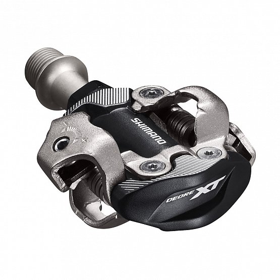 Pedále Shimano MTB M8100, SPD, čierne, so zarážkami SM-SH51 Pedále Shimano MTB M8100, SPD, čierne, so zarážkami SM-SH51
