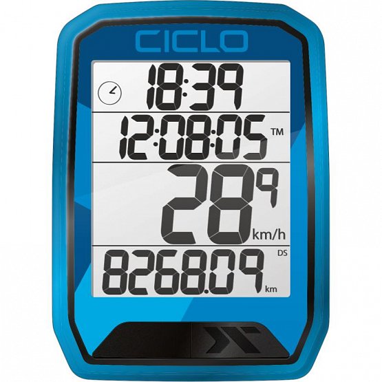 Bezdrôtový tachometer CicloSport PROTOS 213, modrý Bezdrôtový tachometer CicloSport PROTOS 213, modrý