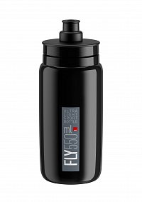 Fľaša Elite FLY čierna šedé logo, 550 ml