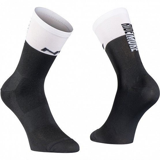 Northwave Work Less Ride More Sock, black/white