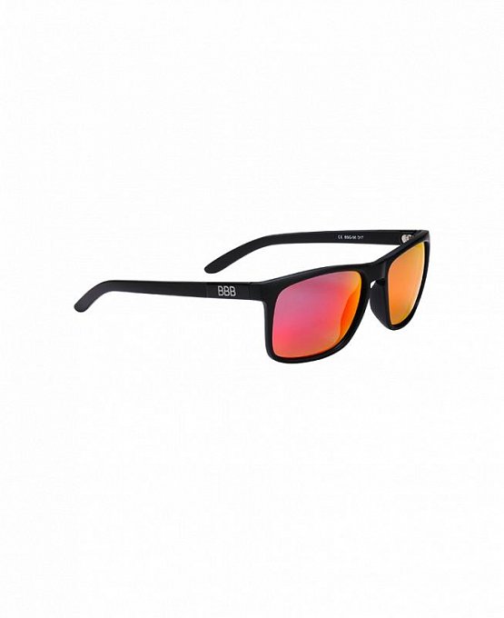 Okuliare BBB BSG-56 TOWN, matná čierna/červená
