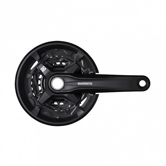 Kľuky Shimano ALTUS MT210 175 mm, 9-k., 44/32/22, čierny s krytom 