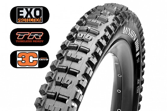Plášť MAXXIS Minion DHR II 27.5x2.40 WT kevlar EXO TR 3C Maxx Terra Plášť MAXXIS Minion DHR II 27.5x2.40 WT kevlar EXO TR 3C Maxx Terra