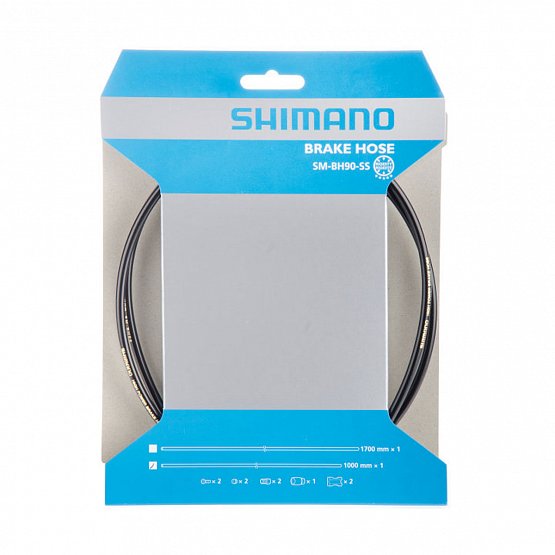 Hadička hydraulická SHIMANO, 1000MM ČIERNA M615/596/MT520/420 Hadička hydraulická SHIMANO, 1000MM ČIERNA M615/596/MT520/420