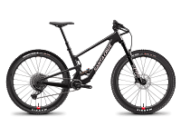 SANTA CRUZ Tallboy 4 CC, X01 Kit, čierny