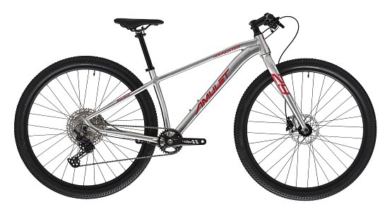 AMULET Youngster 1.11 SH 29" 2025, alu brushed transparent/red, 11,5kg