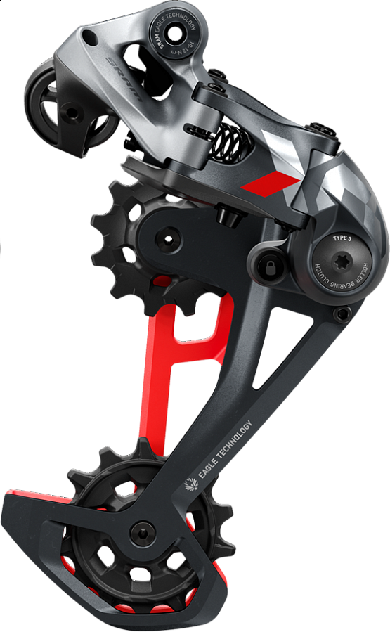 PŘEHAZOVAČKA SRAM X01 EAGLE 12RYCHL. RED MAX 52Z