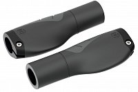 MTB-ATB-gripy Ergotec Aero 2 Kraton, 135/135mm pro pár crn/šedá