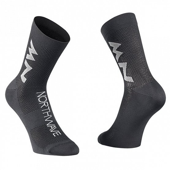 NORTHWAVE Extreme Air Mid Sock, black/gray