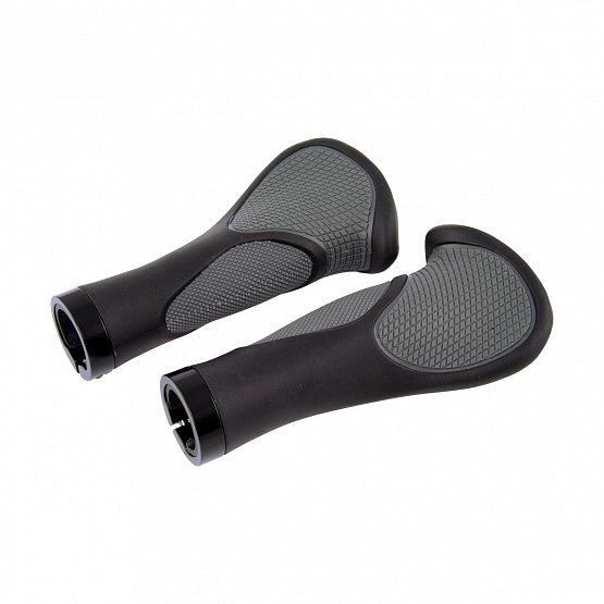 Madlá Anatomic dvojzložkové so zámkom, šedá/ čierna