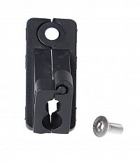 Záslepka Cable Inlet E-Bike X+Sduro, radiaci bowden vrátane skrutiek, 2x4mm vyvrtaný otvor Záslepka Cable Inlet E-Bike X+Sduro, radiaci bowden vrátane skrutiek, 2x4mm vyvrtaný otvor
