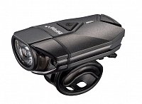 Osvetlenie INFINI SUPER LAVA predné, čierne + úchyt na prilbu