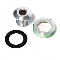 CRANK ARM BOLT KIT M15/M26 ALLOY SELF-EXTRACTING GXP SILVER CRANK ARM BOLT KIT M15/M26 ALLOY SELF-EXTRACTING GXP SILVER