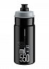Fľaša JET šedé logo 550 ml, čierna